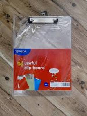 Veda Plastic Clip Board (Officepoint)